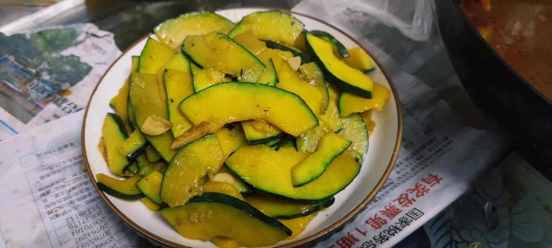 清炒菜南瓜（倭瓜）