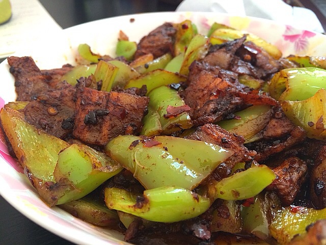 青椒回锅肉
