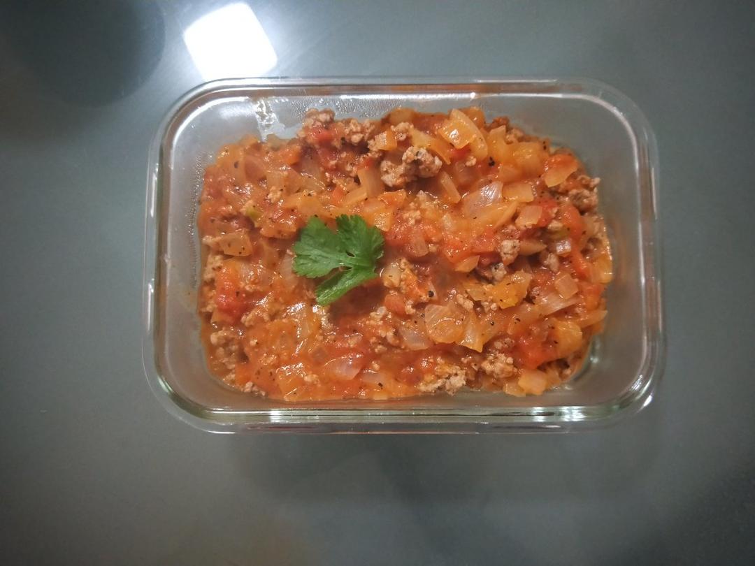 （完胜必胜客的）番茄肉酱意大利面～