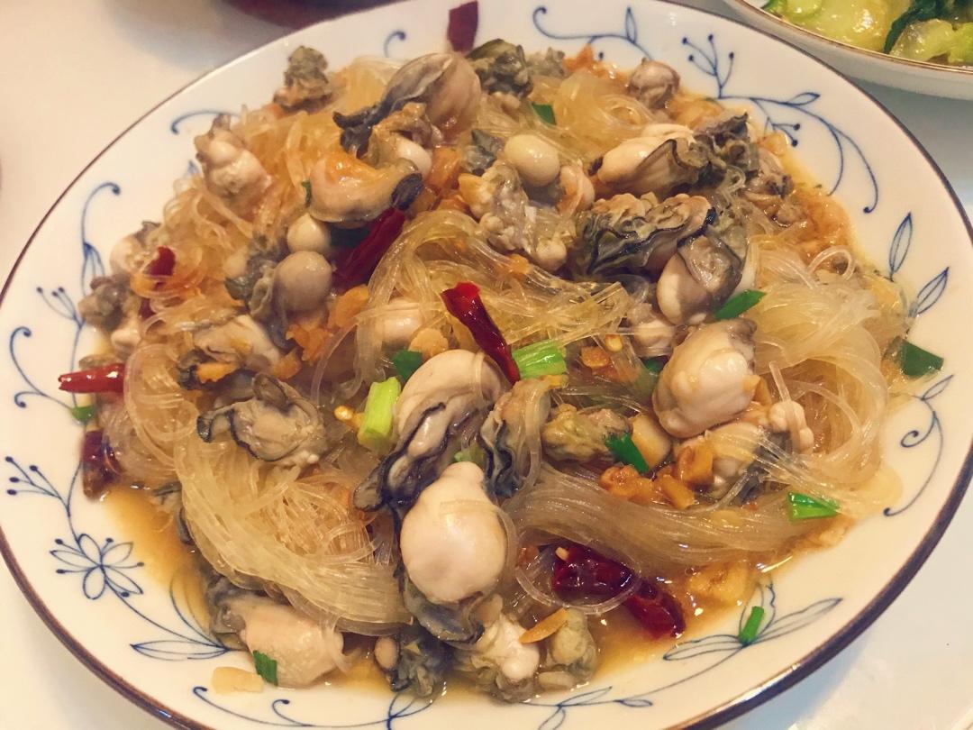 蒜蓉粉丝蒸蚝仔牡蛎肉