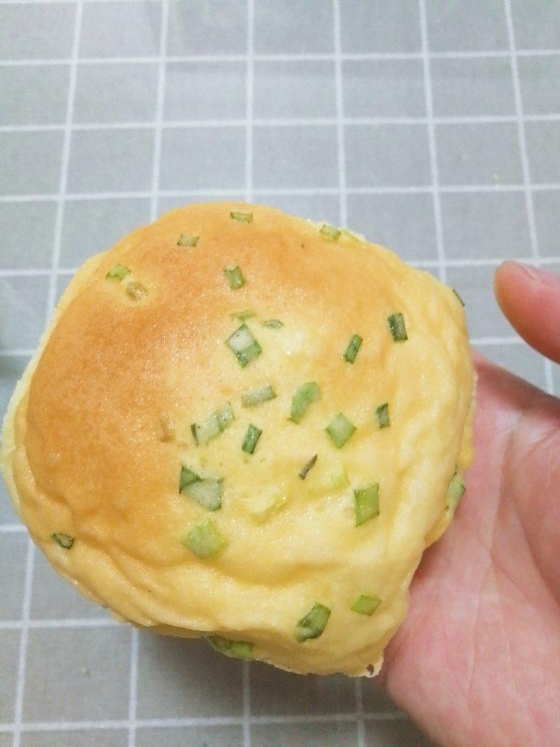 葱香肉松墨西哥面包（波兰种+烫种）