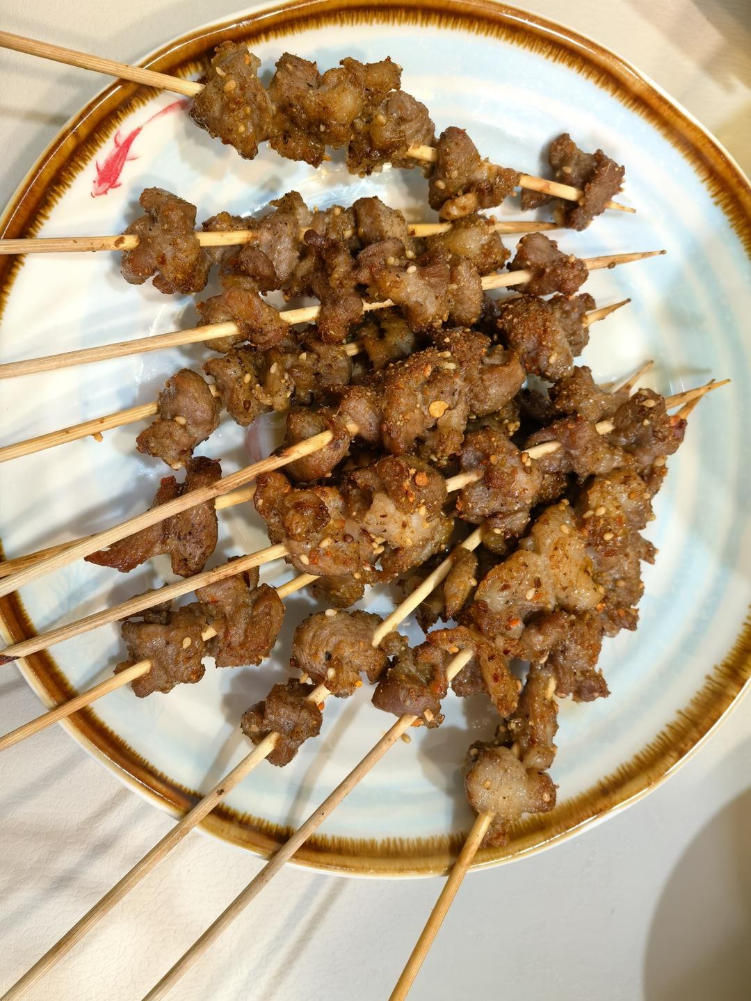 巨好吃的羊肉烤串（烤箱版）