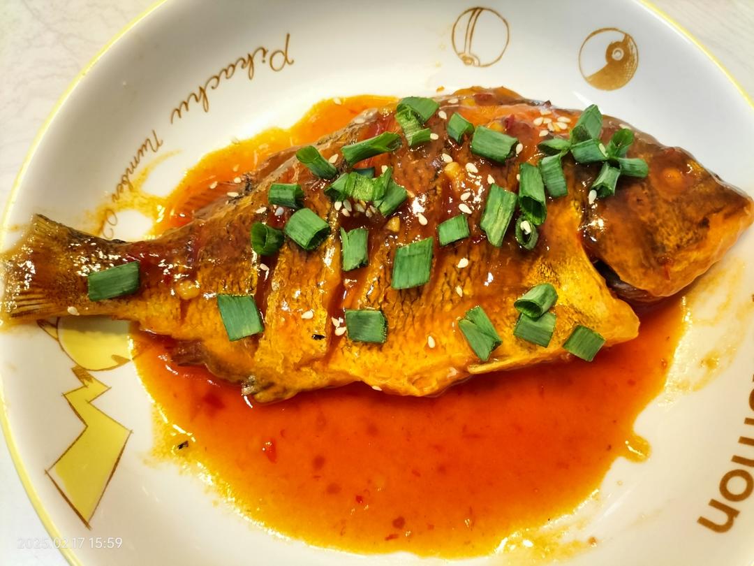 糖醋鱼（媲美饭店超简单高颜值）