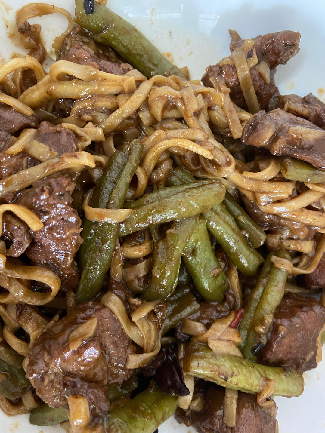 排骨豆角焖面