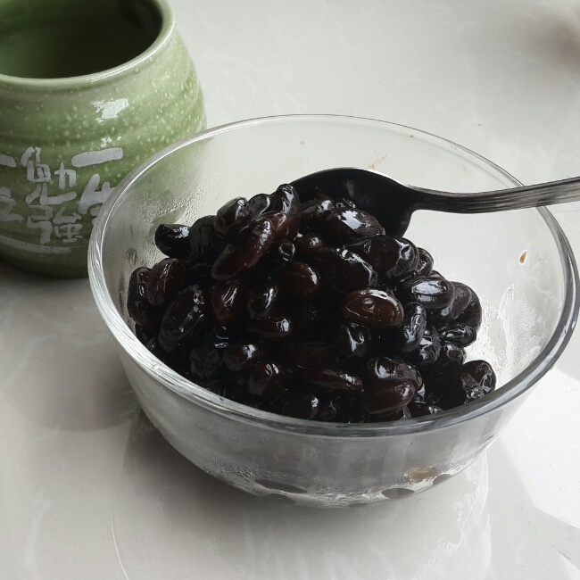 韩式酱煮黑豆