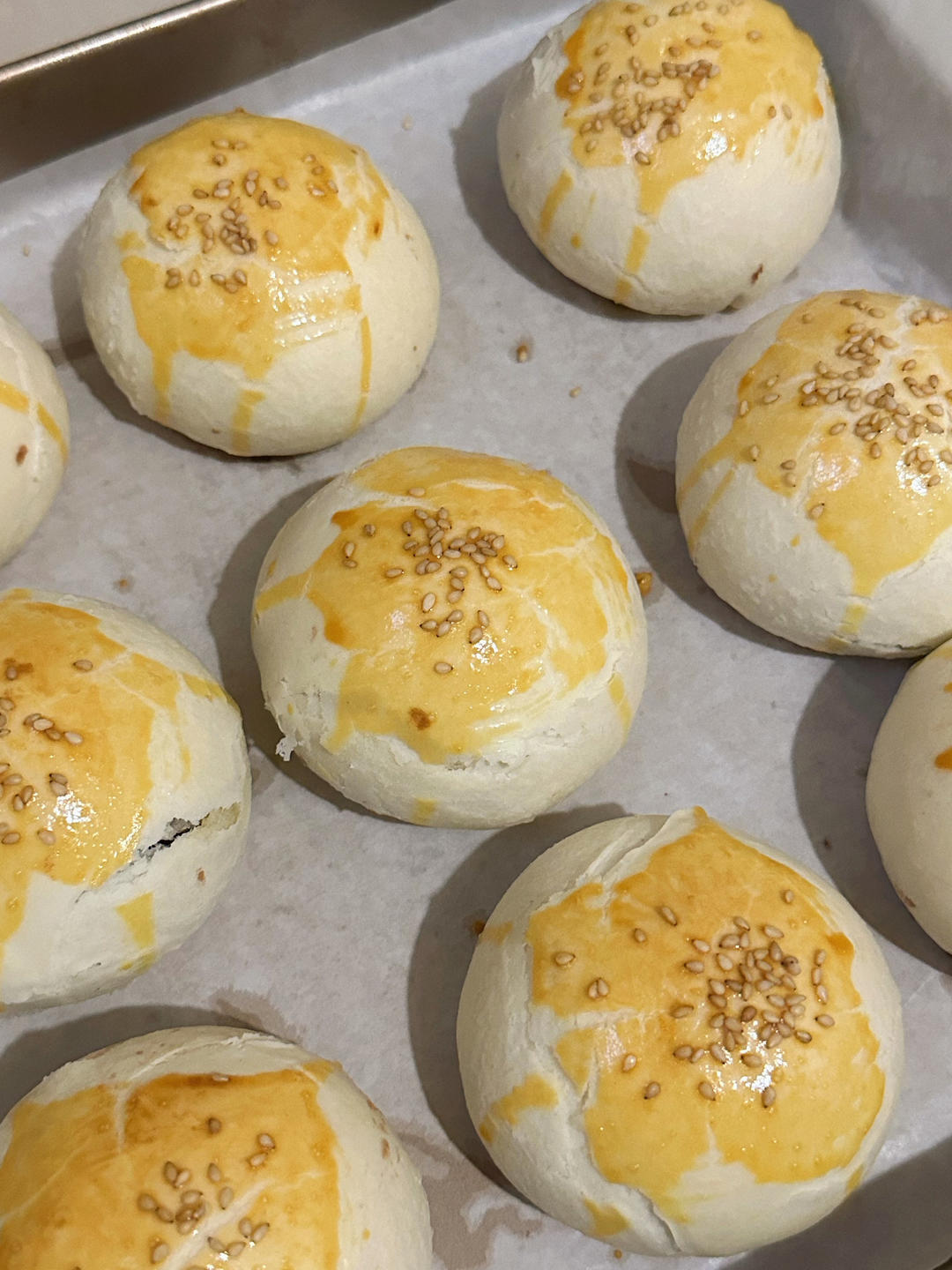 ㊙️网红麻薯肉松蛋黄酥🔥，好吃到爆‼️