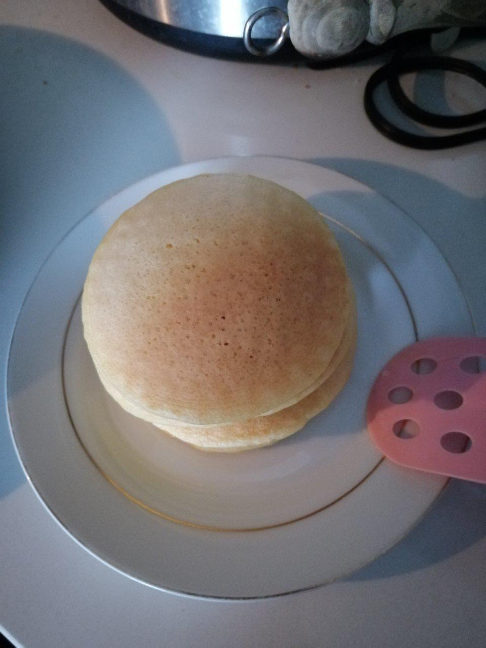 玉米面松饼，早起5分钟搞定，又软又健康
