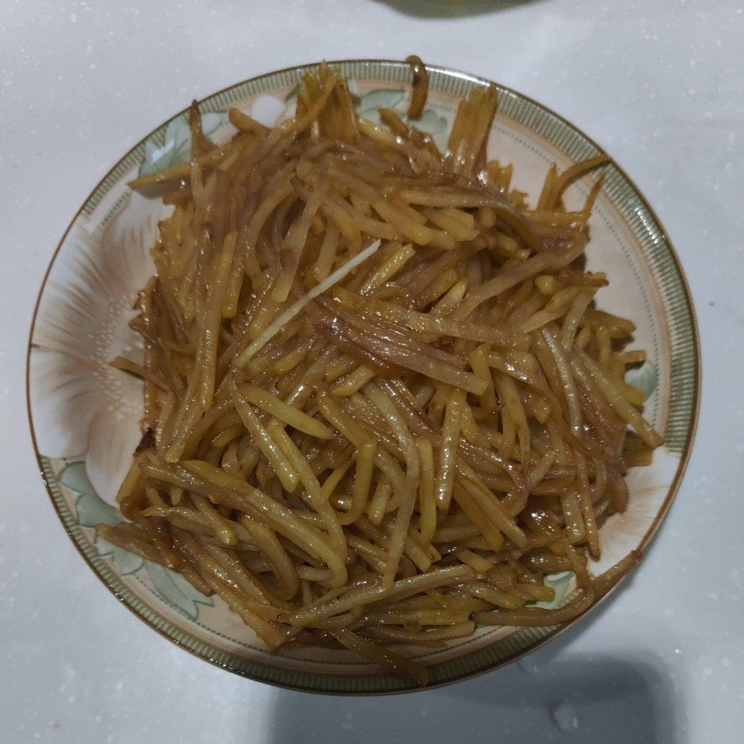 酸辣土豆丝的家常做法 超级下饭
