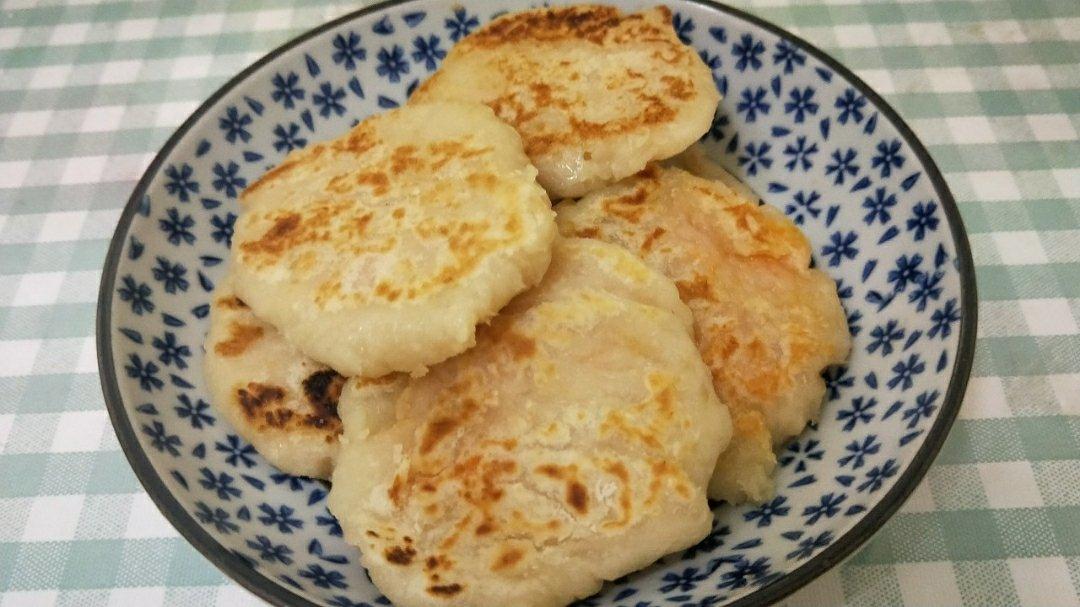 烫面紫薯饼