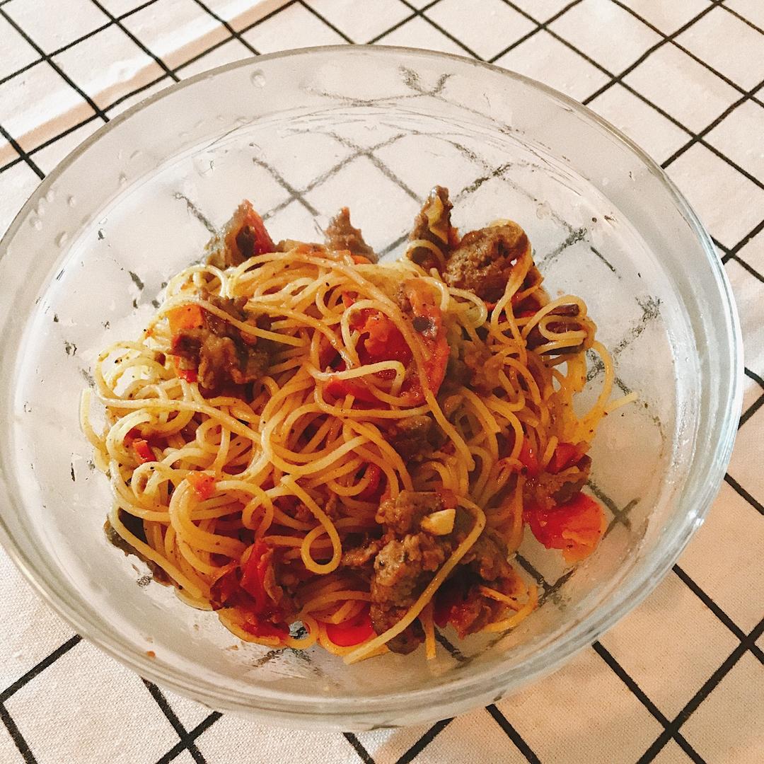 番茄肉酱意面