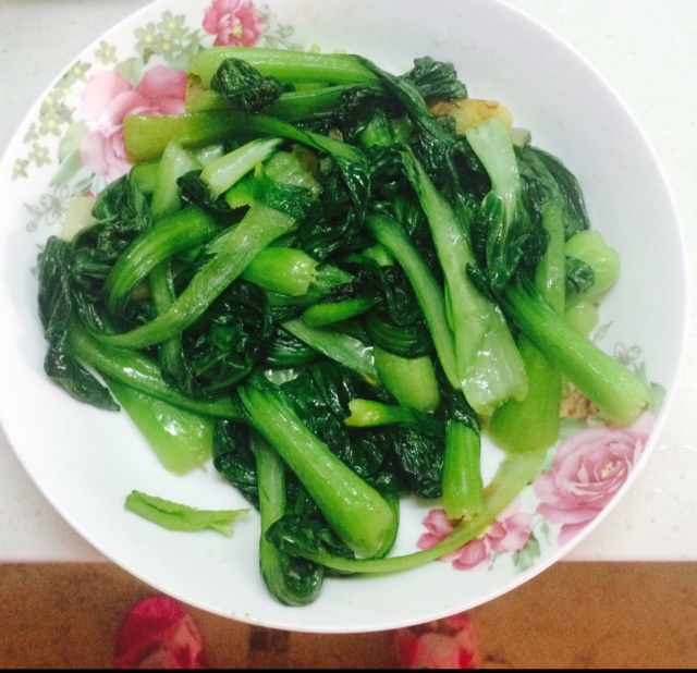 爱吃火锅的明子做的清炒小白菜清炒小白菜家常菜首页登录注册作品动态