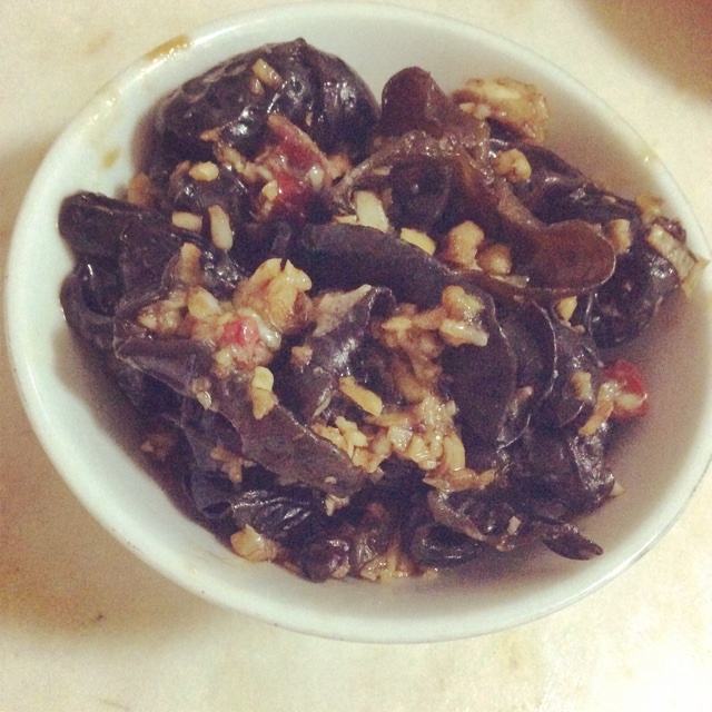 凉拌黑木耳