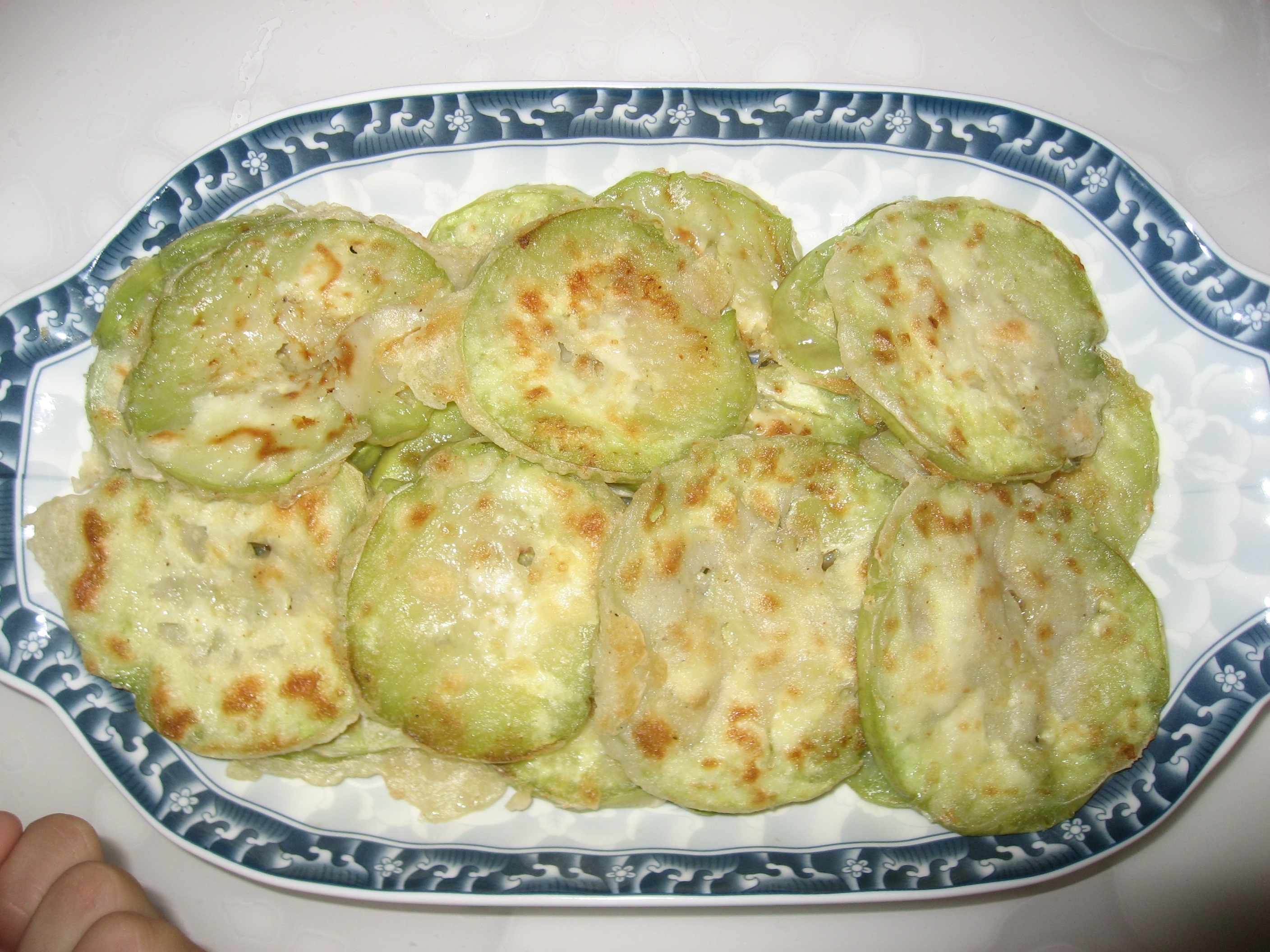 夏日煎茄饼