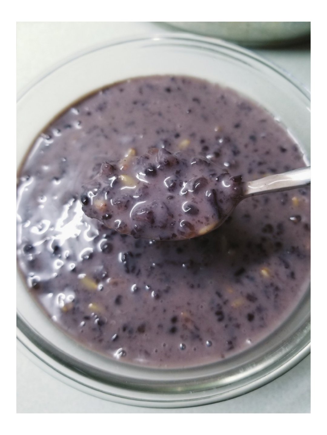 椰浆紫米燕麦露
