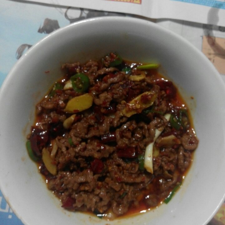 小炒牛肉