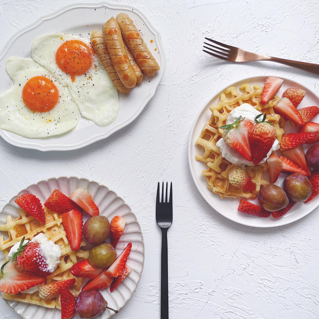 我有一台松饼机 美式原味华夫饼/格子饼