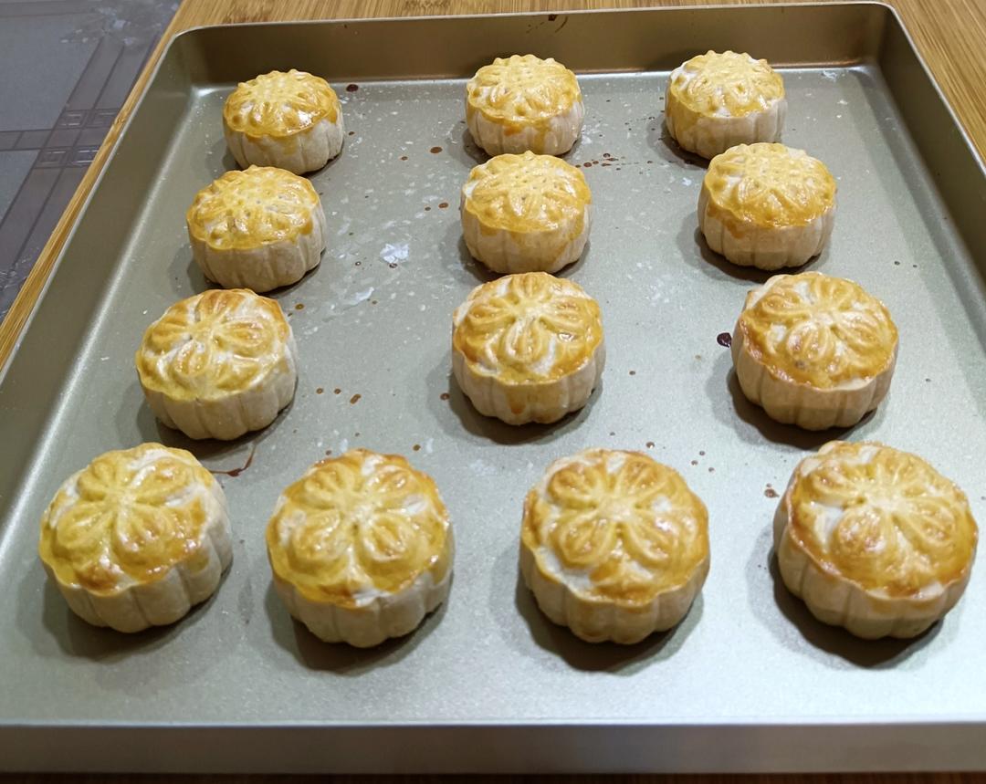 【终极版广式月饼配方】表皮油亮的秘诀！