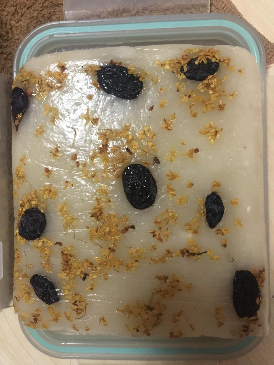 力推！超好吃的玫瑰核桃糯米糖糕（免蒸版）