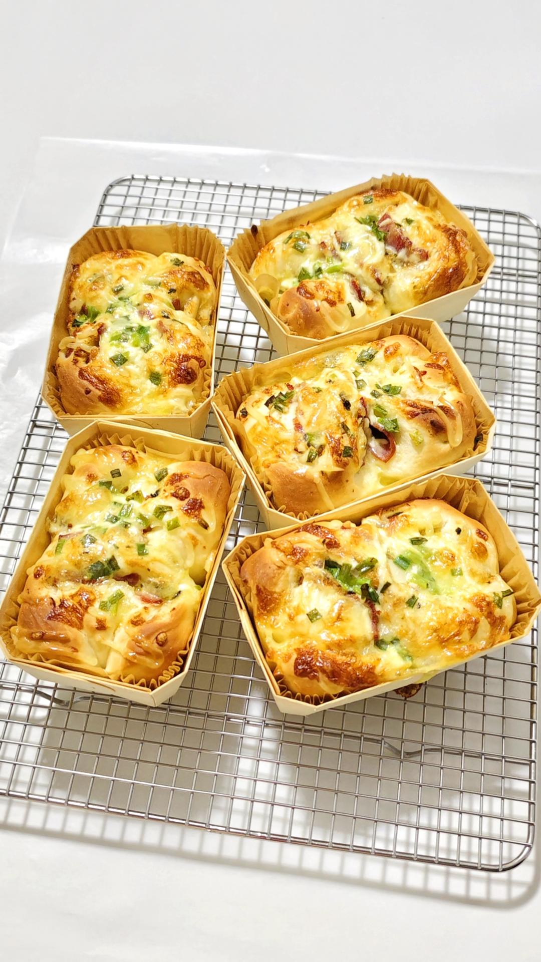 肉松培根料多多小吐司，冷藏发酵流程示范第2弹