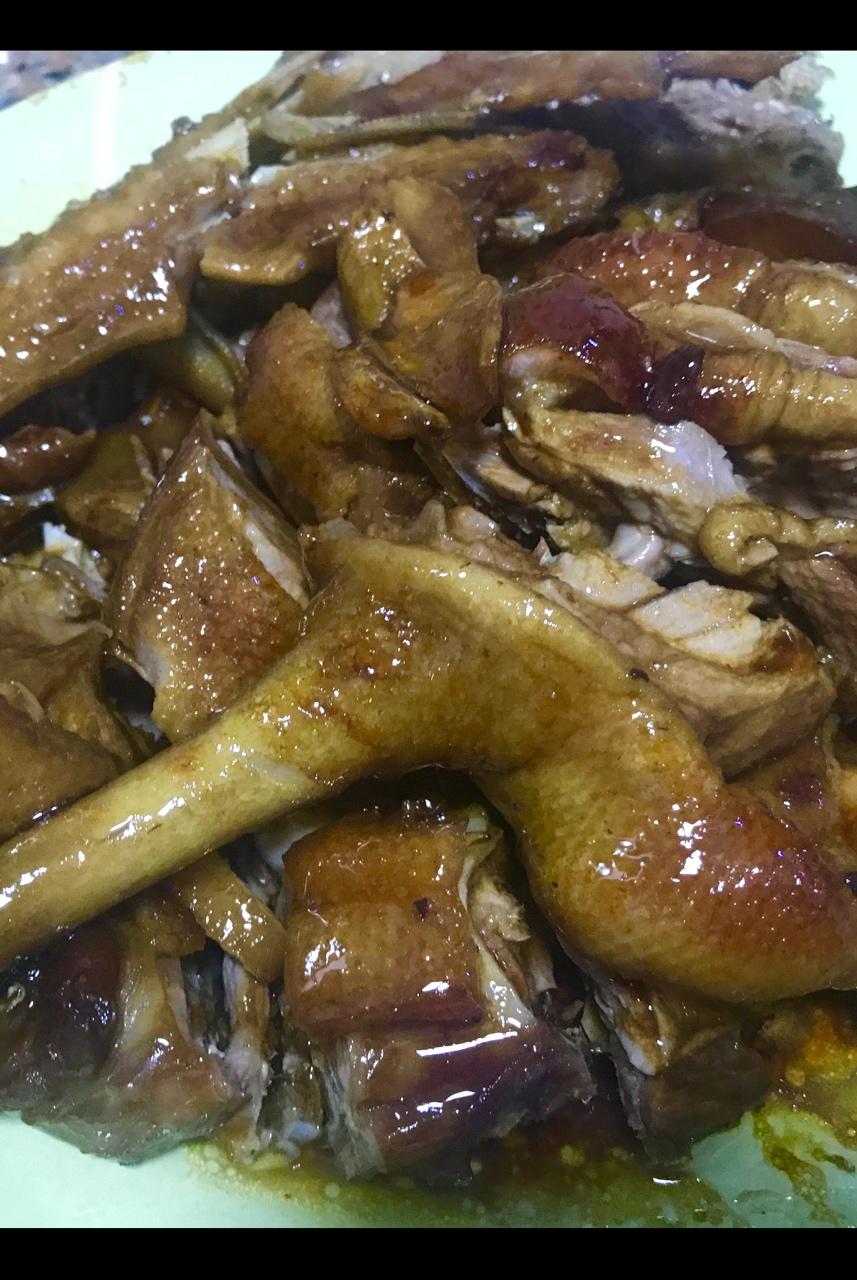 肉香扑鼻酸甜可口的五味鸭