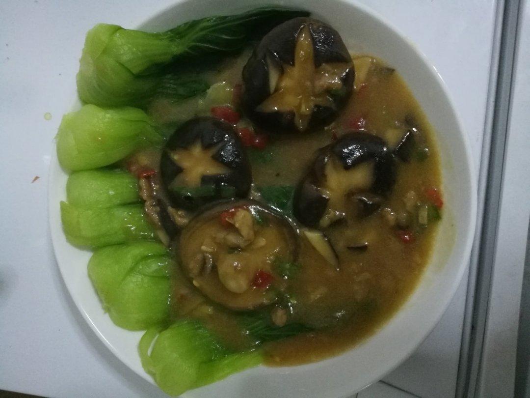 蚝油香菇小油菜