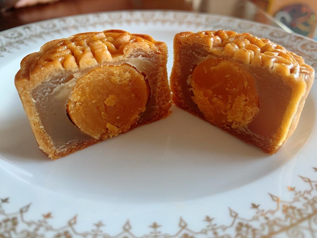 广式蛋黄莲蓉月饼（附失败原因分析）