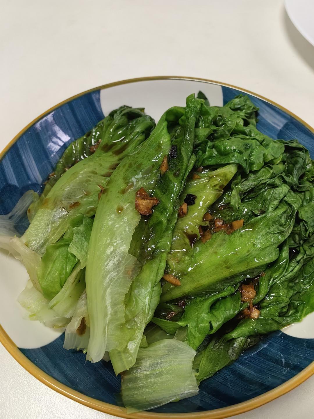 蚝油生菜（减肥必备）