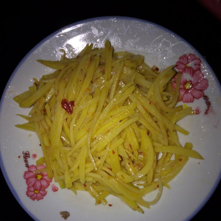 超级无敌下饭菜～酸辣土豆丝