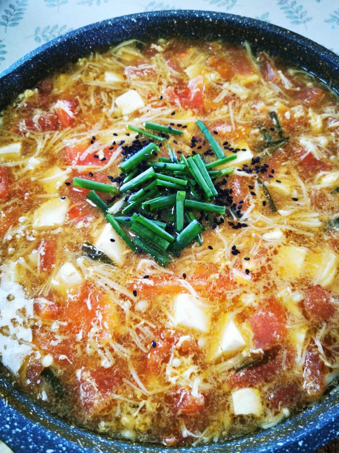 西红柿酸辣汤