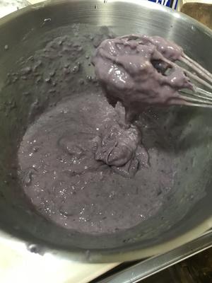 平底锅版紫薯华夫的做法 步骤1