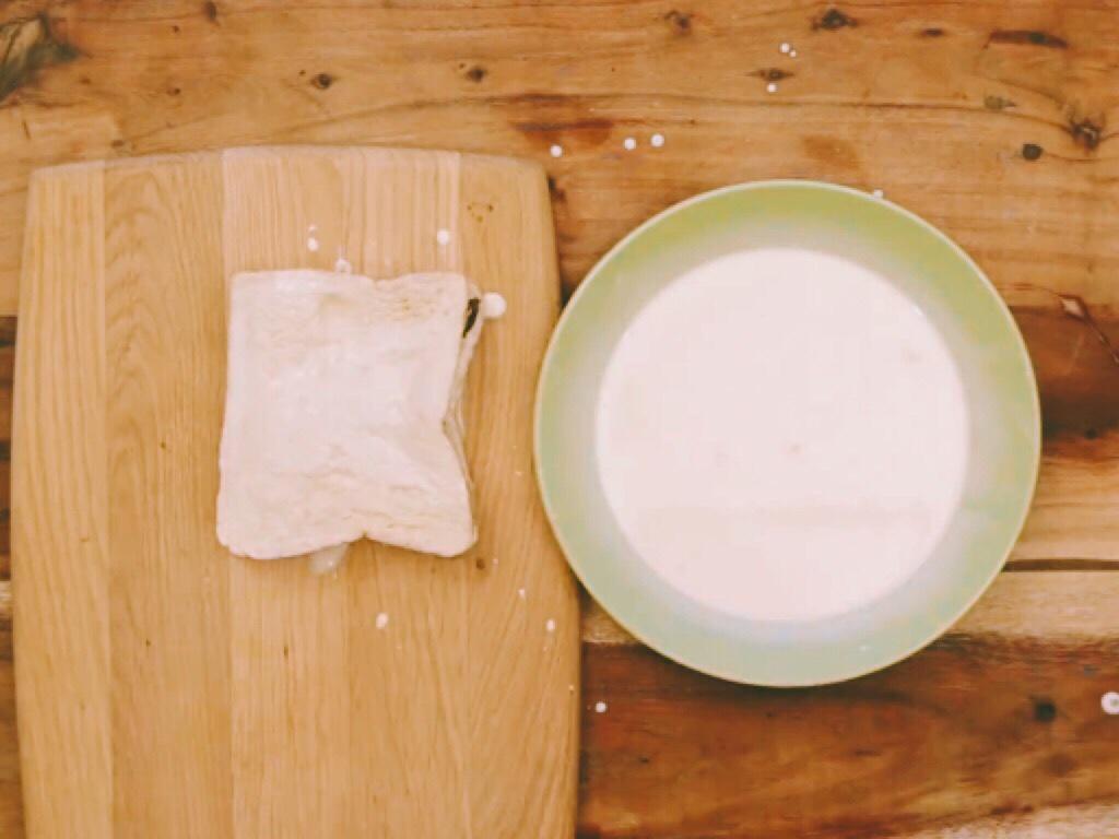 纯奶手撕吐司的做法 步骤1