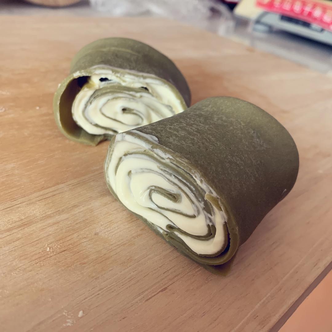 【抹茶毛巾卷】
