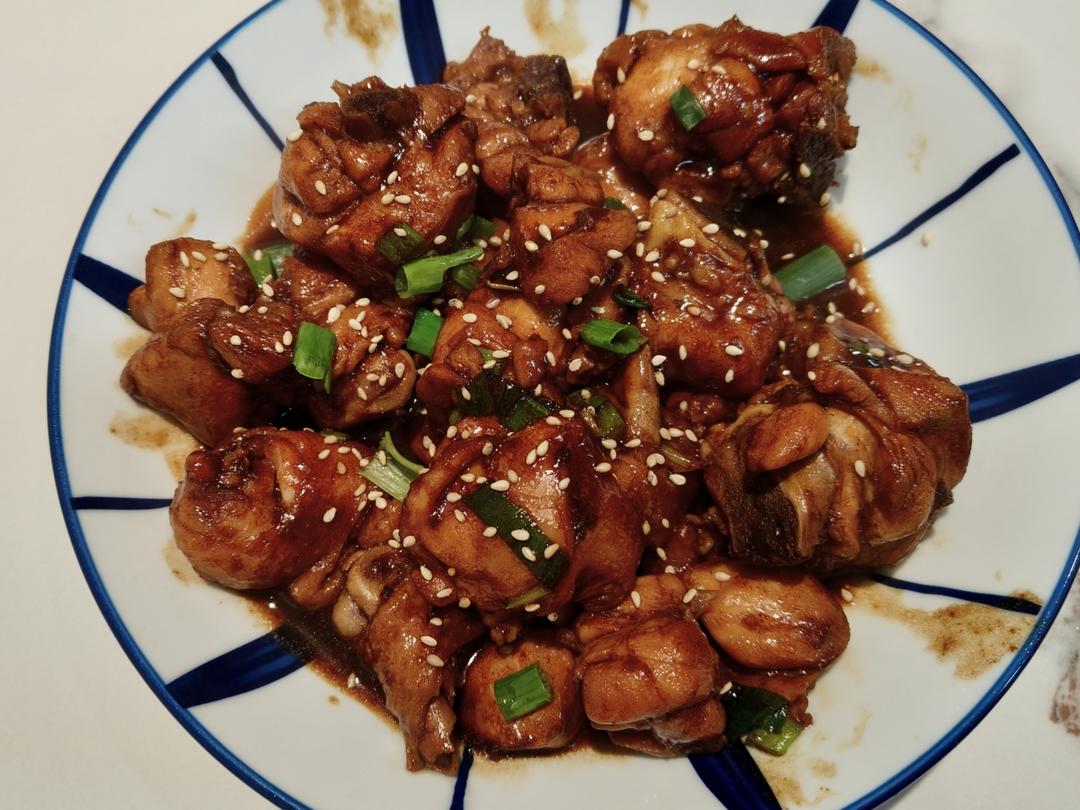 葱油焖鸡