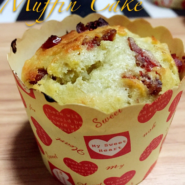 少女心的香蕉蔓越莓玛芬