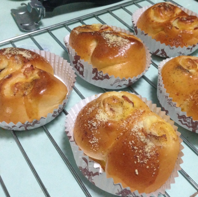 培根乳酪小面包