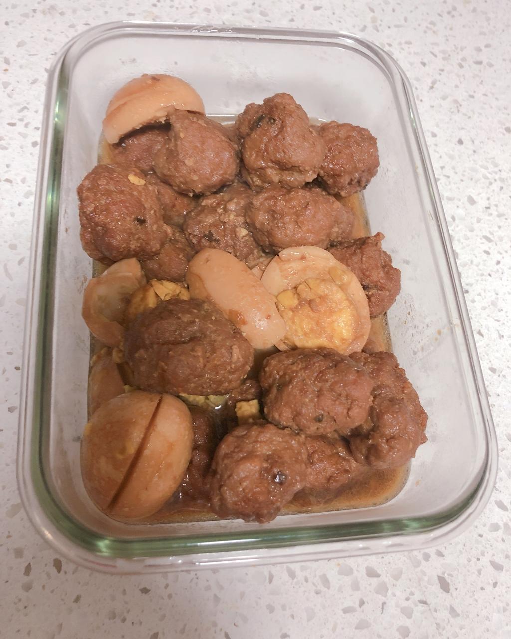 红烧肉丸