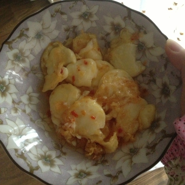 酸甜酱煎日本豆腐