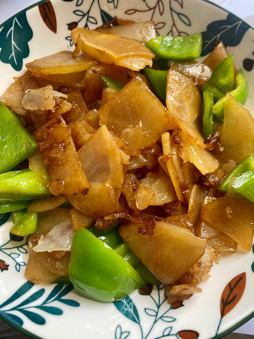 青椒土豆，素菜也可以香香的