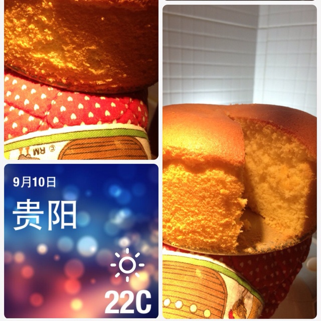 超润海绵蛋糕（无油版）