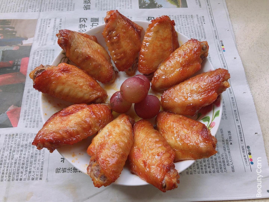 奥尔良烤翅～和KFC一样哦