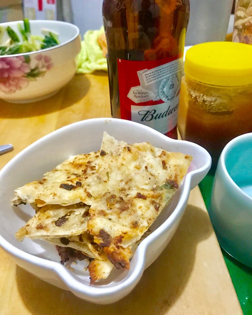 榨菜鲜肉锅盔（发面、死面通用）