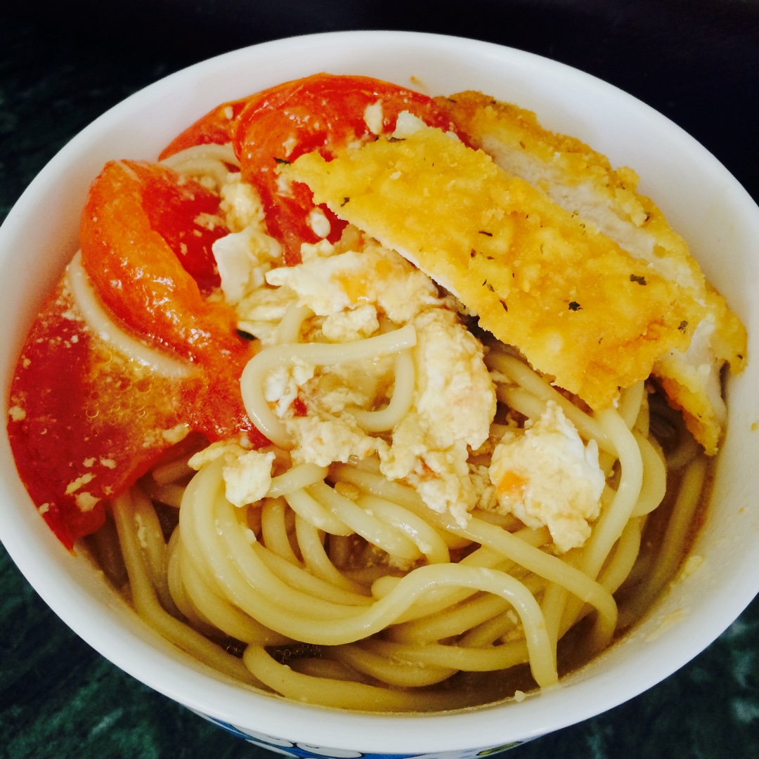 西红柿鸡蛋面