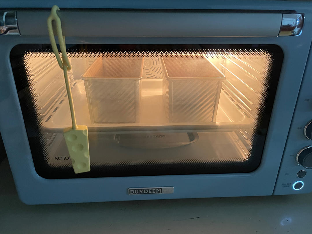 牛奶面包卷【3月北鼎烤箱食谱】