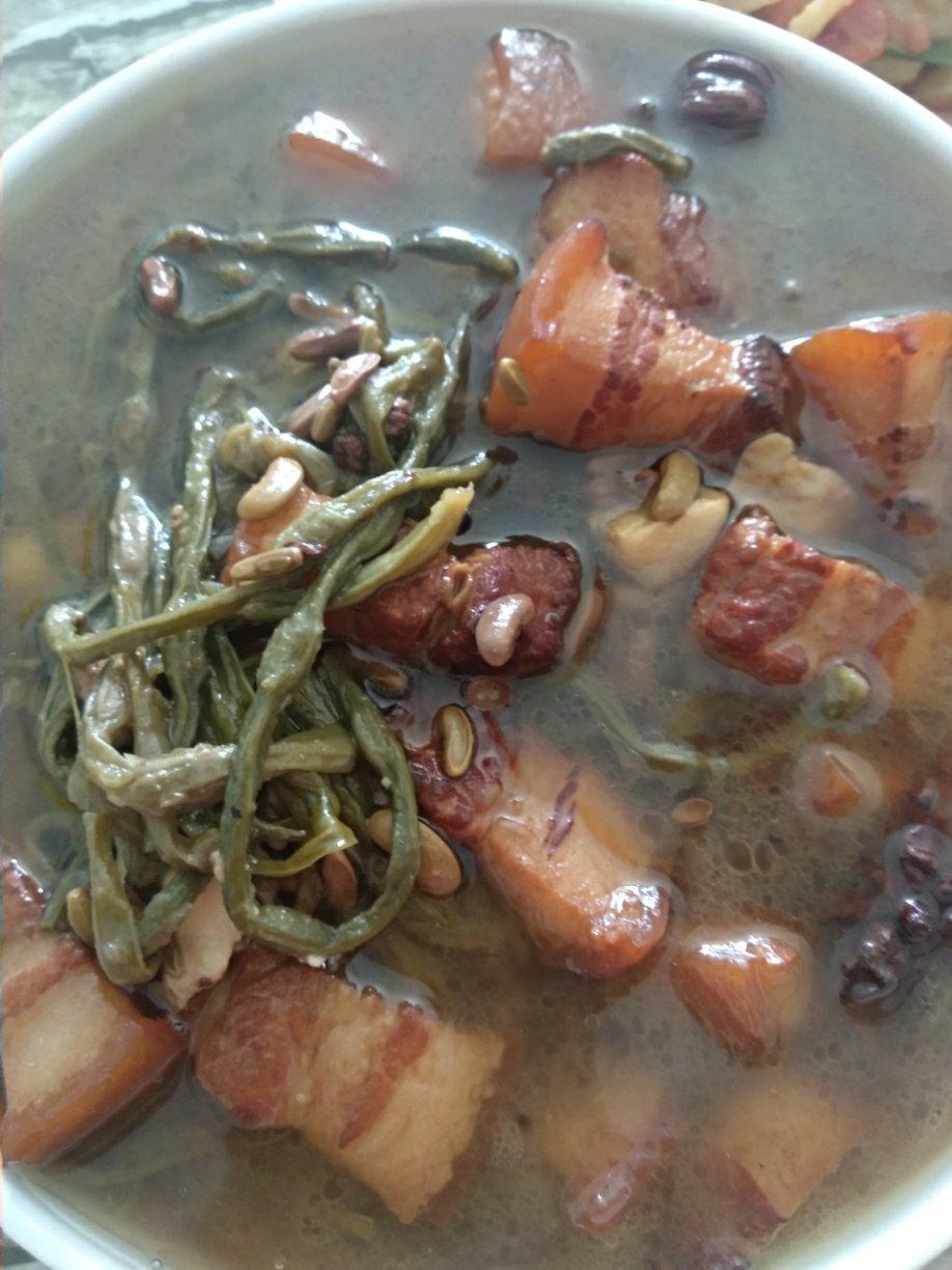 干豆角红烧肉