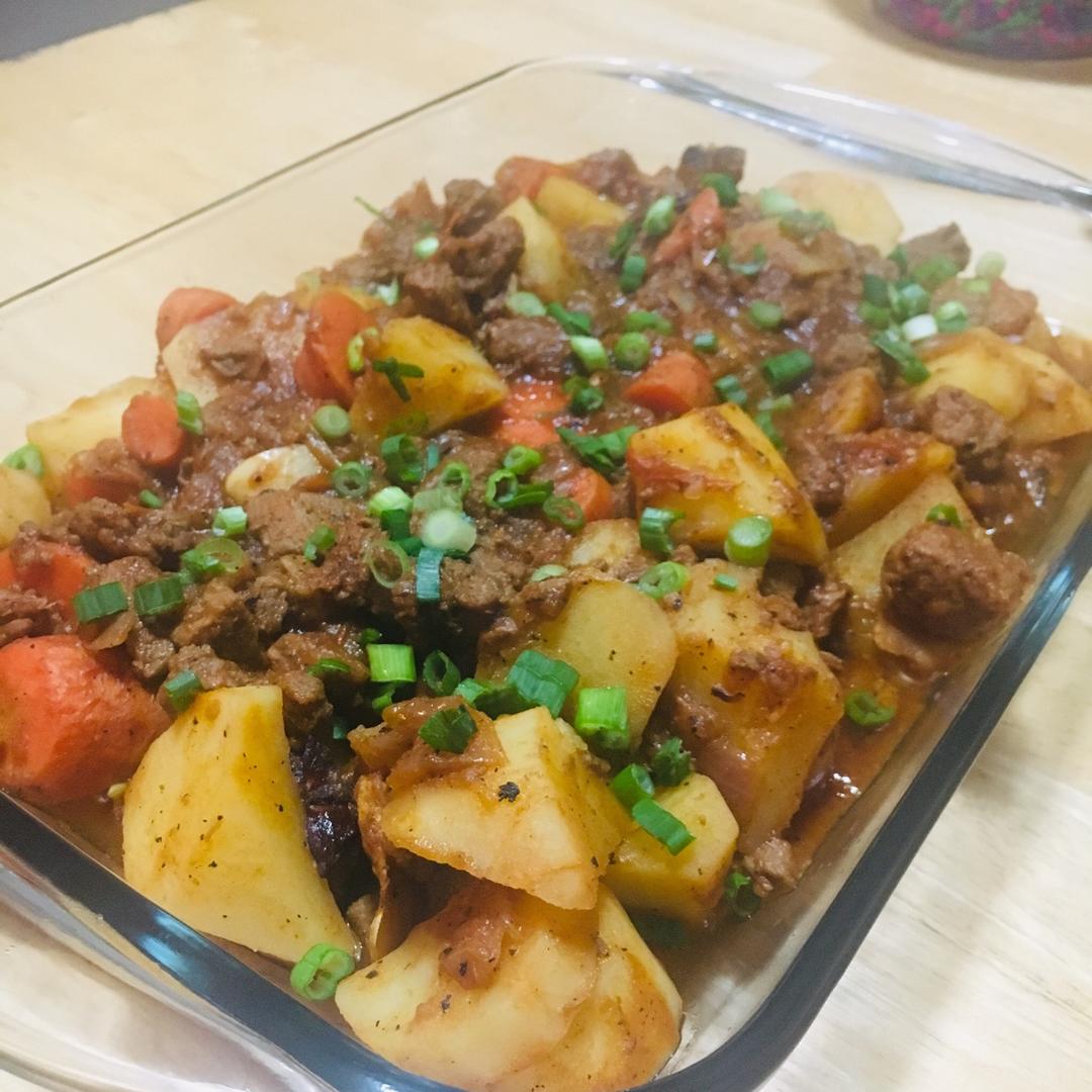 土豆炖牛肉