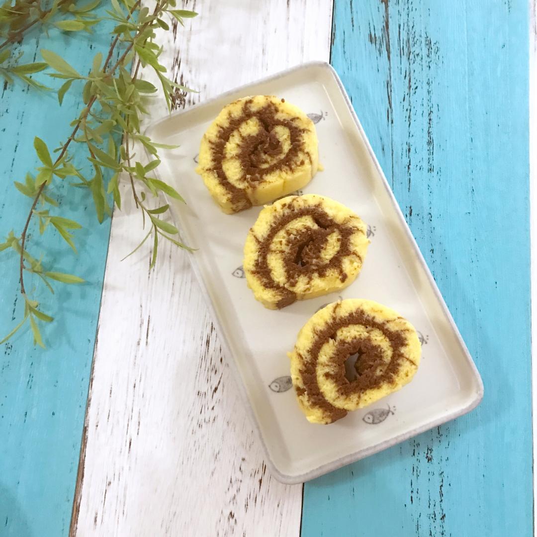 可可旋风蛋糕卷（视频）