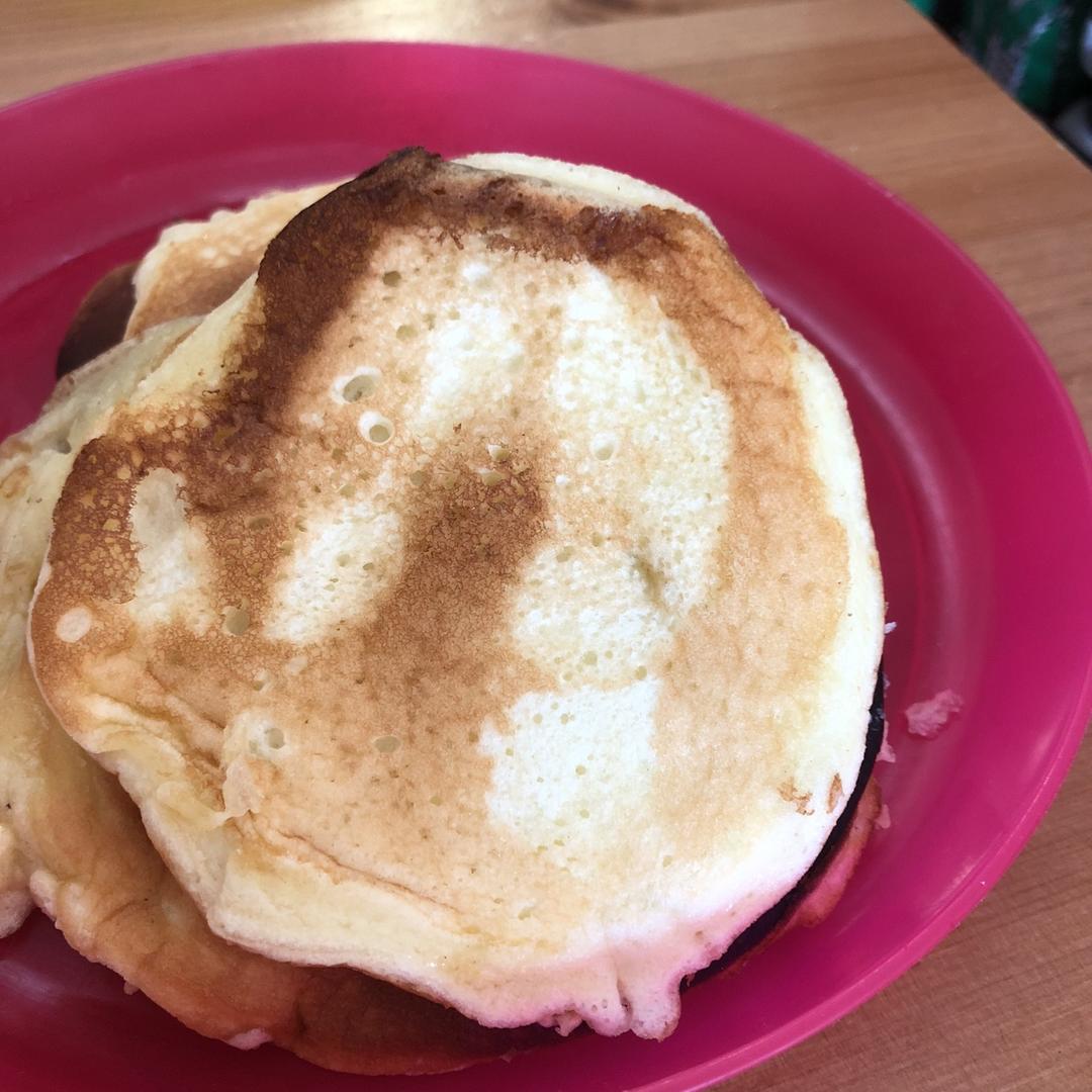 抖音网红~好吃到爆的舒芙蕾松饼(内附制作视频)