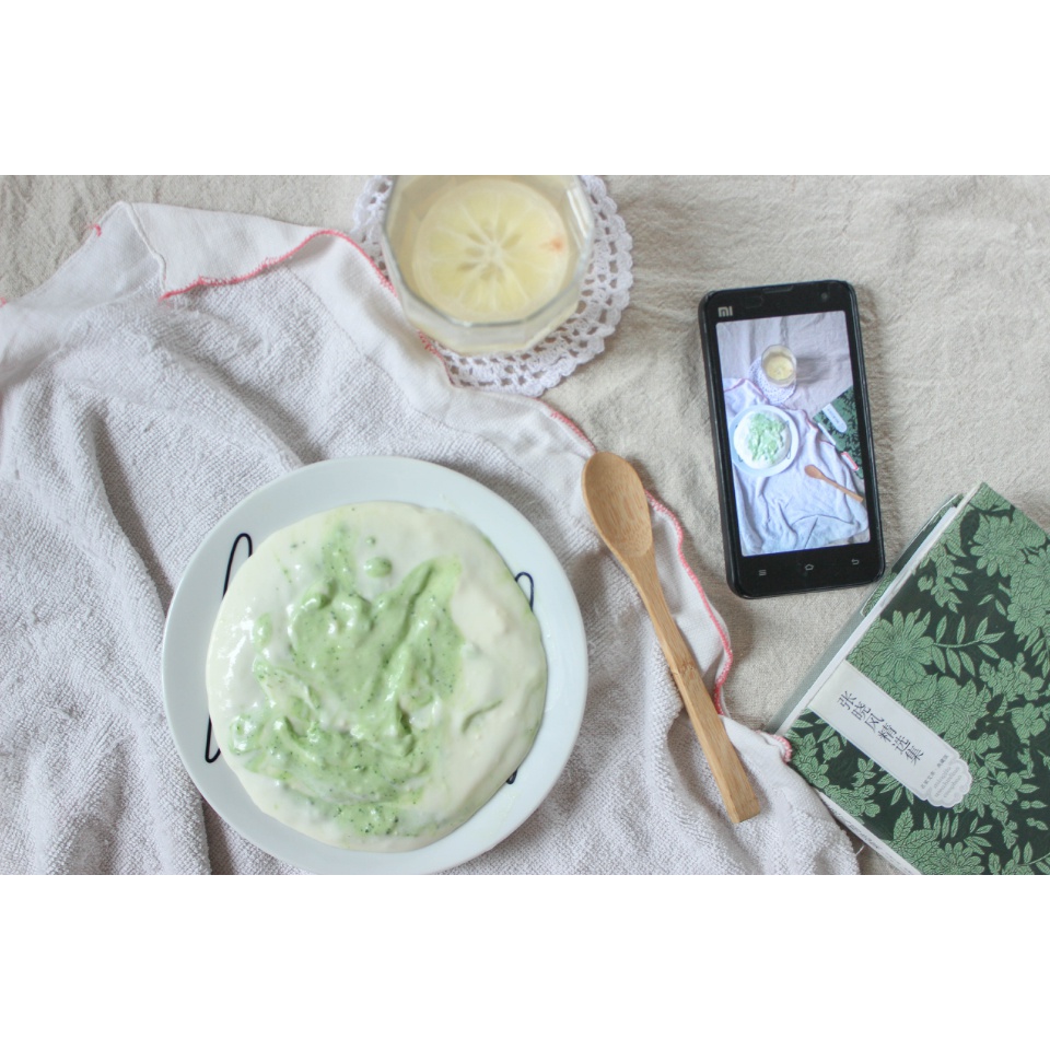 冷藏式抹茶大理石乳酪蛋糕