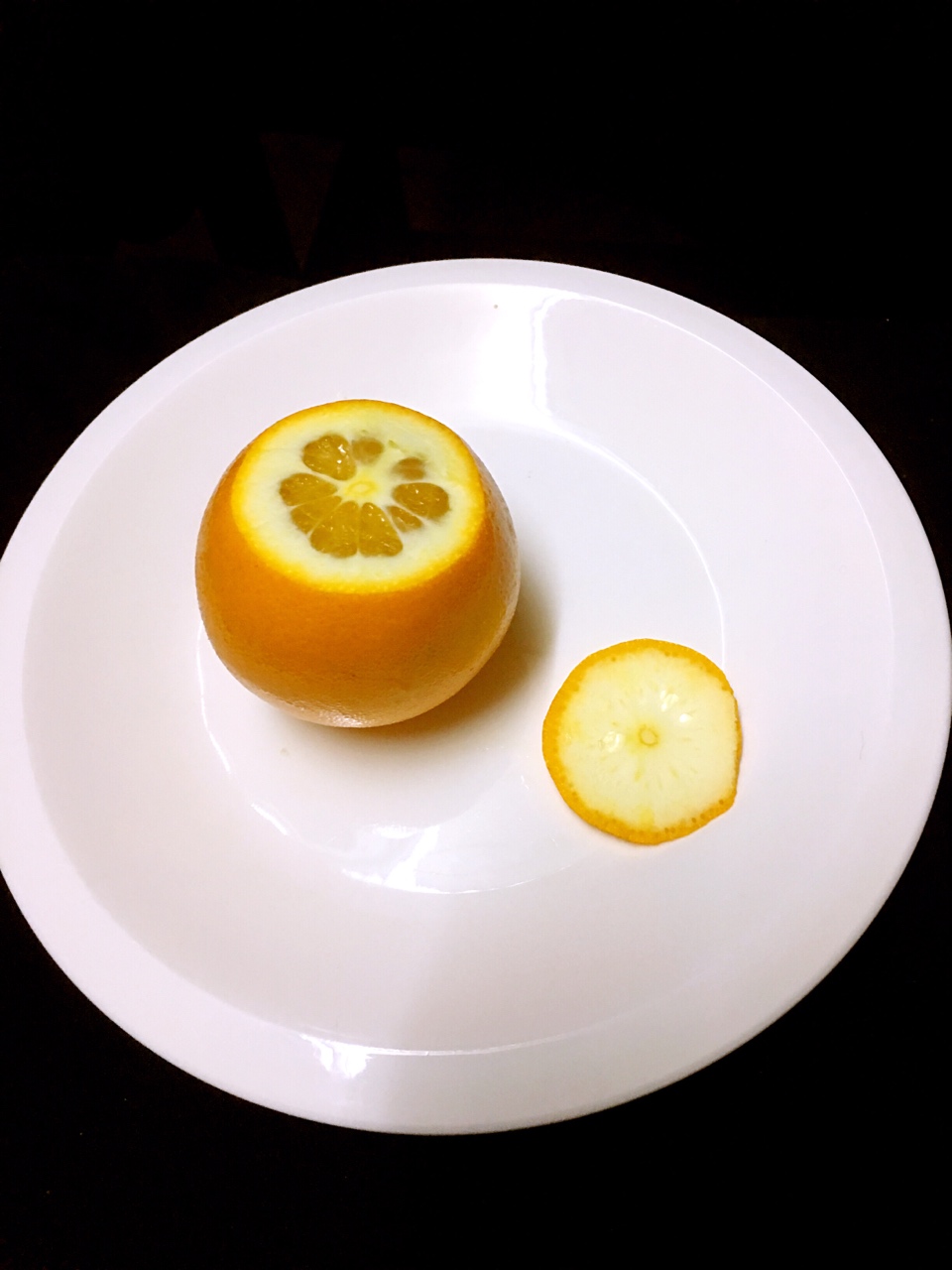橙子的懒人吃法的做法 步骤3