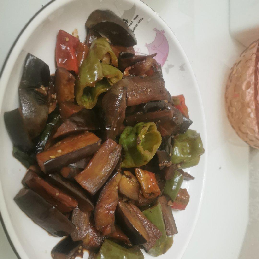虎皮辣子烧茄子